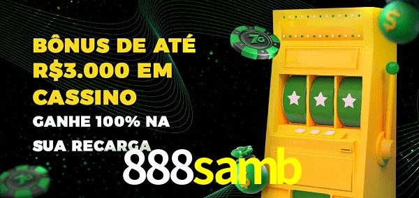 888samb melhor bônus de depósito